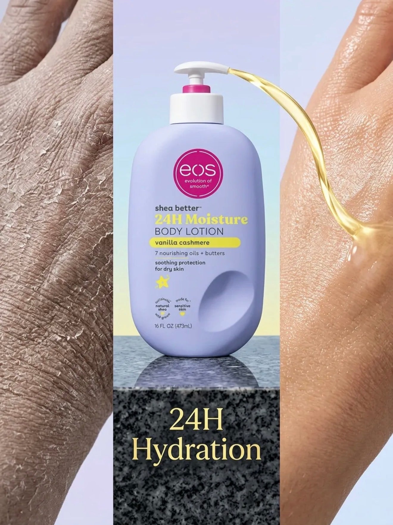 eos Shea Better Body Lotion- Vanilla Cashmere