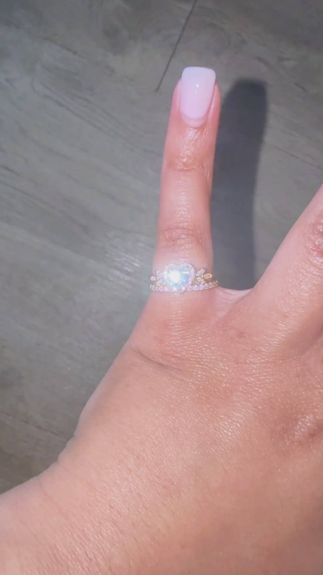 Petals & Promises Ring Set ✨🌸